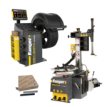 R980XR-L wheel balancer 110V with DST30PX system tape wheel weights and training package