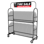 Ranger TSR-2S Tire Storage Rack / 2 Tier / Heavy-Duty gallery image 4