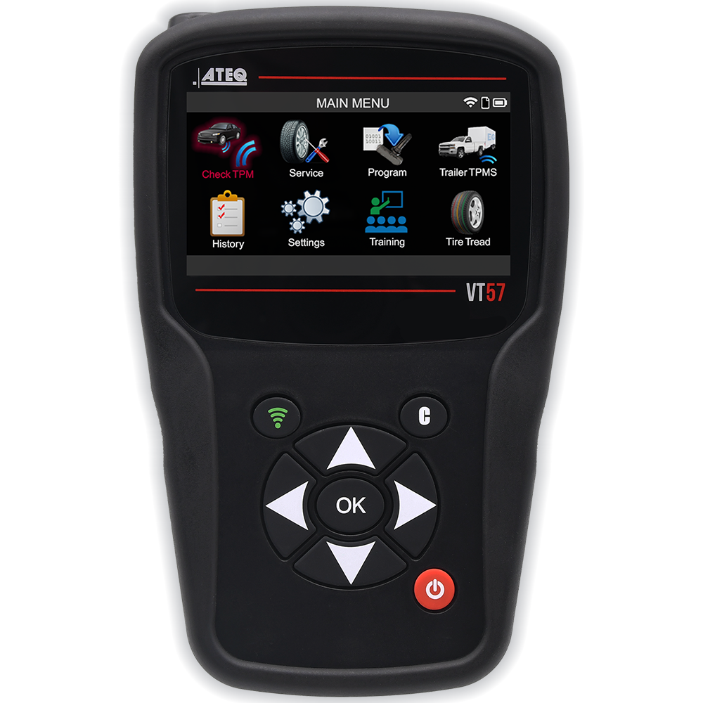 ATEQ TS57-1002 All-in-One TPMS & Tire Mgmt. Tool VT57 All-In-One TPMS and Tire Management Tool for automotive shops