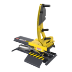 RWL 175 wheel lift used as a wheel balancer accessory, improving technician ergonomics and workflow in professional tire service bays. Get yours at Wrenchers.com. 5150593