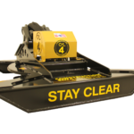 Construction Attachments 42" Mini Excavator Rotary Brush Cutter #1BCEX42-63QC