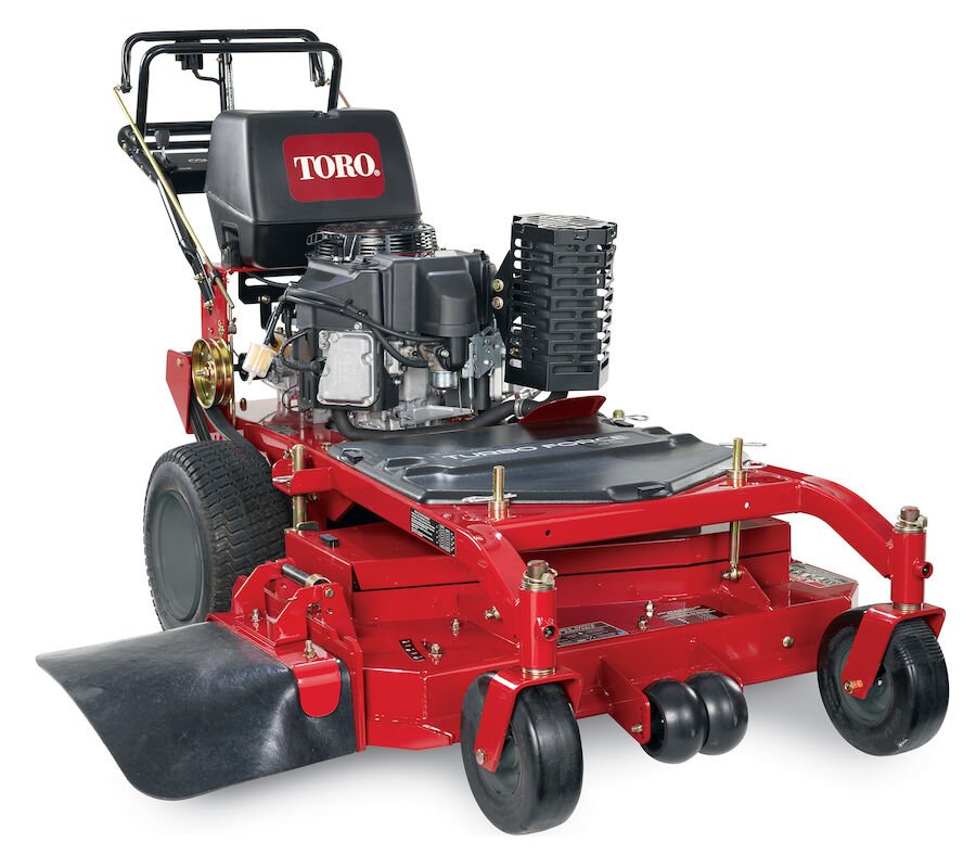 39674.jpg Toro 39674 36" Fixed-Deck Gear-Drive T-Bar Commercial Walk-Behind Lawn Mower w/ 14.5 hp Kawasaki Engine - Image 1