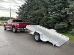 Aluma Utility Trailer #7712H Tilt