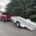 Aluma Utility Trailer #7712H Tilt