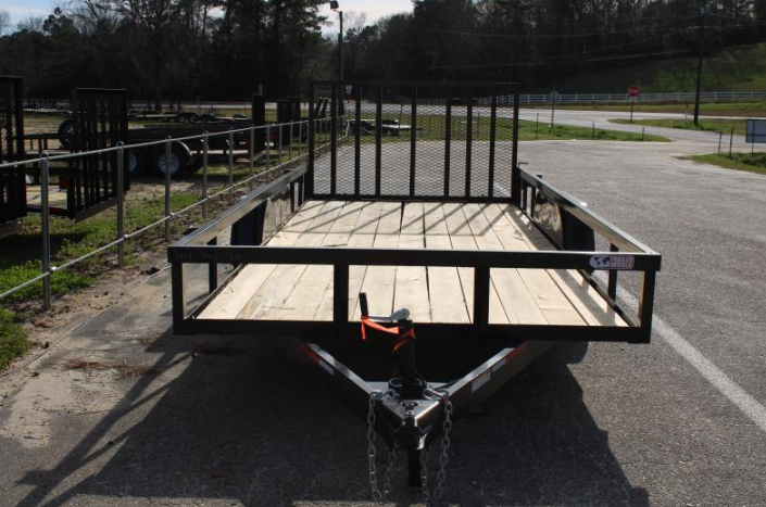 7x20-drop-gate.png CA134 Caliber 7x20 Utility Trailer HD with Gate - Image 1