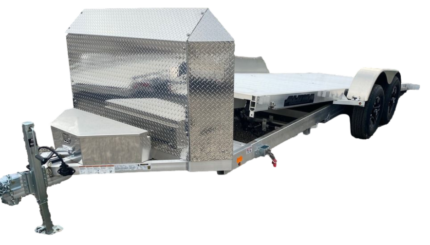Aluma Tandem Utility Trailer #8218H TILT ANV
