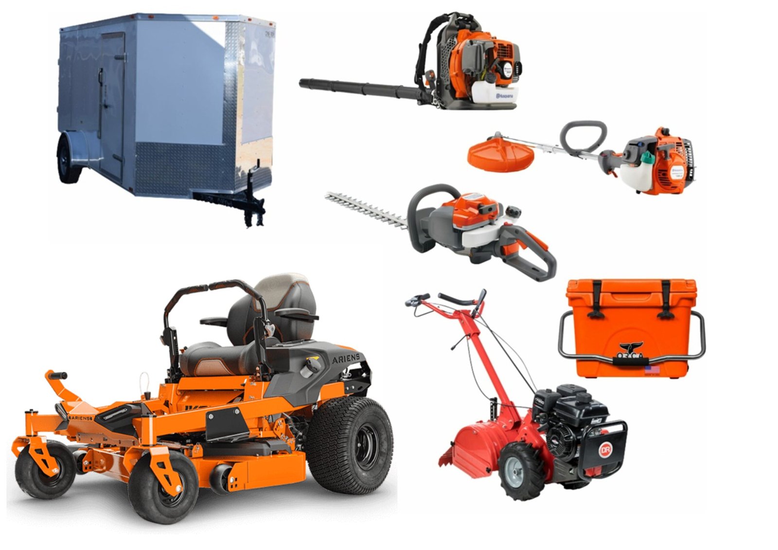 AH4254-1-scaled-1.jpg AH4254 Ariens Mower Bundle - IKON 42 Zero Turn 350BT Blower TW19018DMN Tiller - Image 1