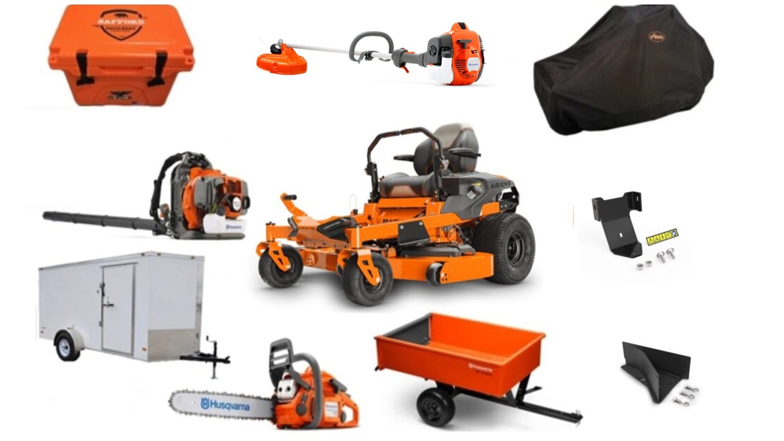 AH488-7.jpg AH488 Ariens Mower Bundle - IKON 52 Zero Turn 350BT Blower 122L Trimmer - Image 1