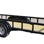 CA117 Caliber 6x14 Utility Trailer HD Tandem Axle