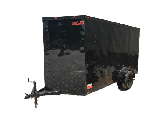 Cynergy-2.png CY207 Cynergy 6x12 Enclosed Trailer Single Axle Blackout - Image 1