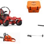 GE4119 Gravely Mower Bundle - ZT HD 52 Zero Turn 350BT Blower SRM-225 Trimmer