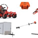 GE4209 Gravely Mower Bundle - ZT HD 44 Zero Turn 350BT Blower SRM-225 Trimmer