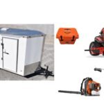 GE459 Gravely Mower Bundle - ZT HD 52 Zero Turn 350BT Blower 6x12 Enclosed Trailer