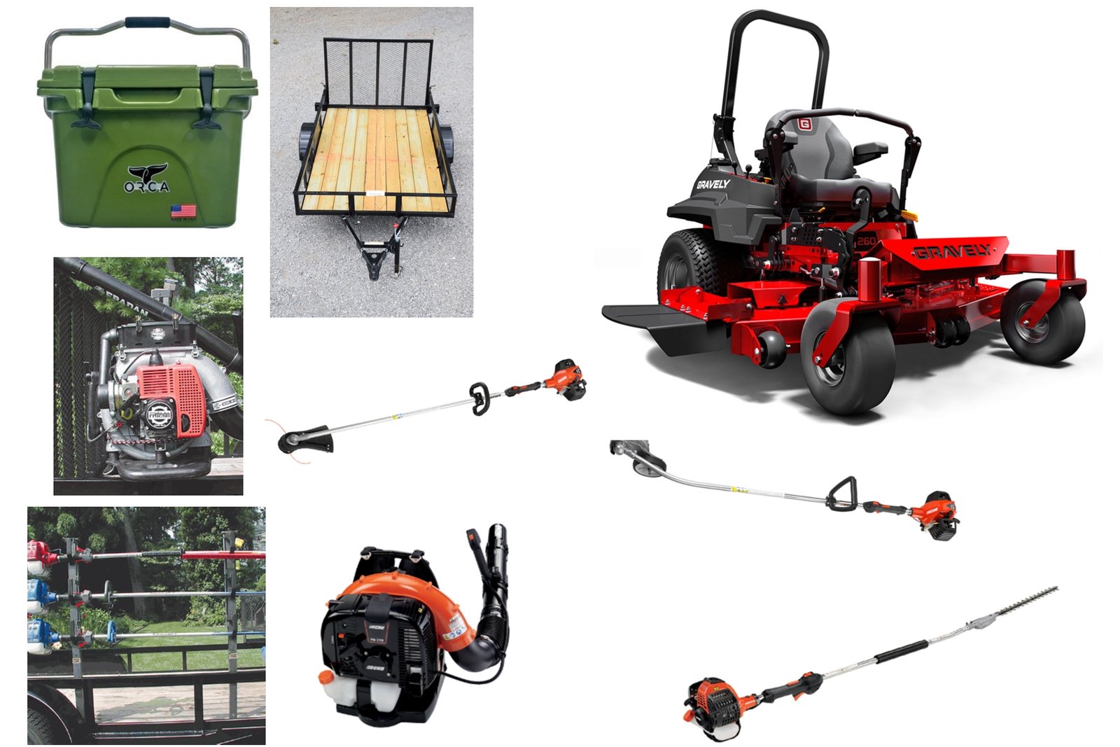 GE703-1.jpg GE703 Gravely Mower Bundle - PT-160 Zero Turn PB-770T Blower SRM-2620T Trimmer - Image 1