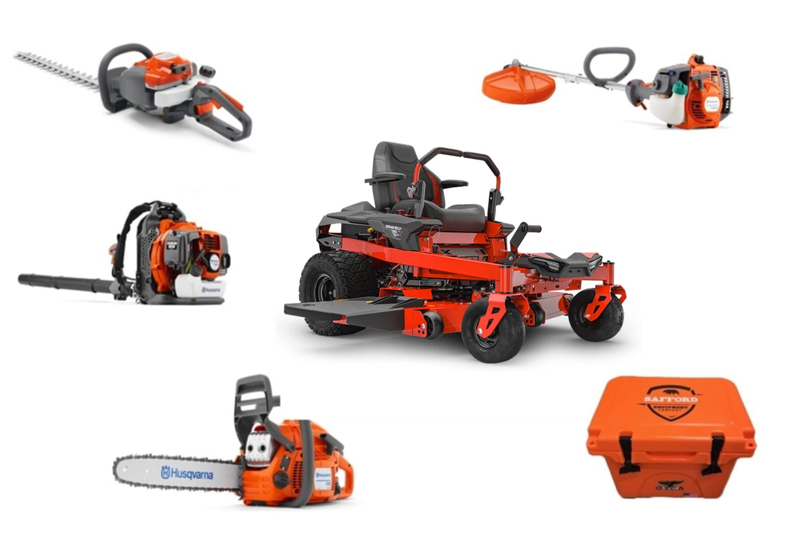 GH4104-5-scaled-1.jpg GH4104 Gravely Mower Bundle - ZT X 52 Zero Turn 150BT Blower 122L Trimmer - Image 1