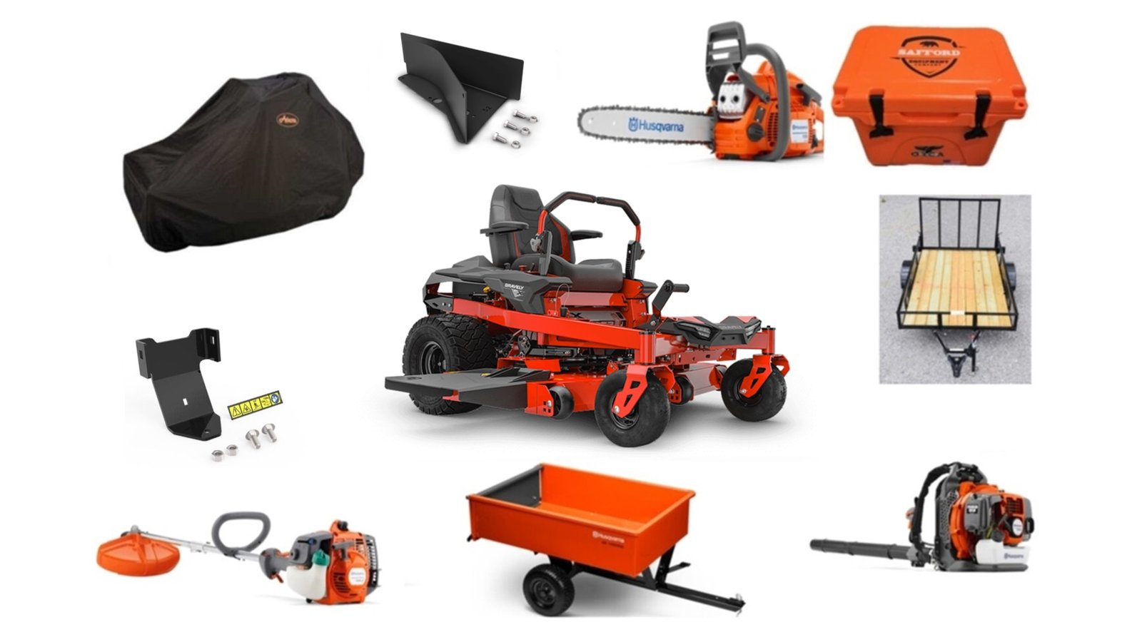 GH493-10.jpg GH493 Gravely Mower Bundle - ZT X 52 Zero Turn 150BT Blower 122L Trimmer - Image 1
