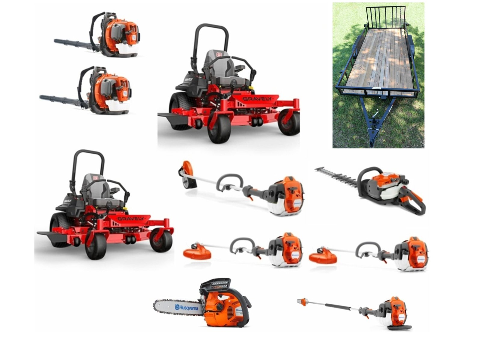 GH611-4-scaled-1.jpg GH611 Gravely Mower Bundle - PT 152 Zero Turn 525LST Trimmer 560BTS Blower (Scratch & Dent) - Image 1