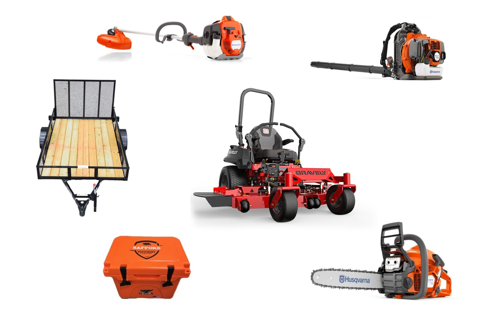GH624.jpg GH624 Gravely Mower Bundle - Pro Turn 160 Zero Turn 350BT Blower 122L Trimmer (Scratch & Dent) - Image 1