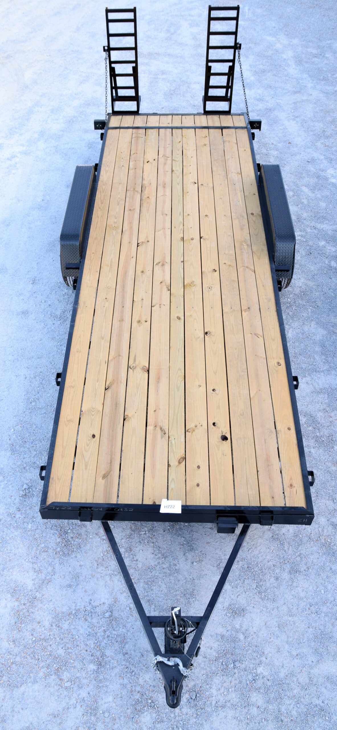 H722-1-scaled-1.jpg CA401 Caliber 7x22 Equipment Trailer 14K - Image 1