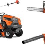 HH107 Husqvarna Mower Bundle - TS146XK Lawn Tractor 125B Blower SRM-225 Trimmer