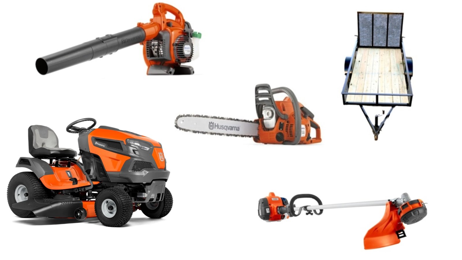 HH108-2.jpg HH108 Husqvarna Mower Bundle - TS146XK Lawn Tractor 125B Blower 122L Trimmer - Image 1