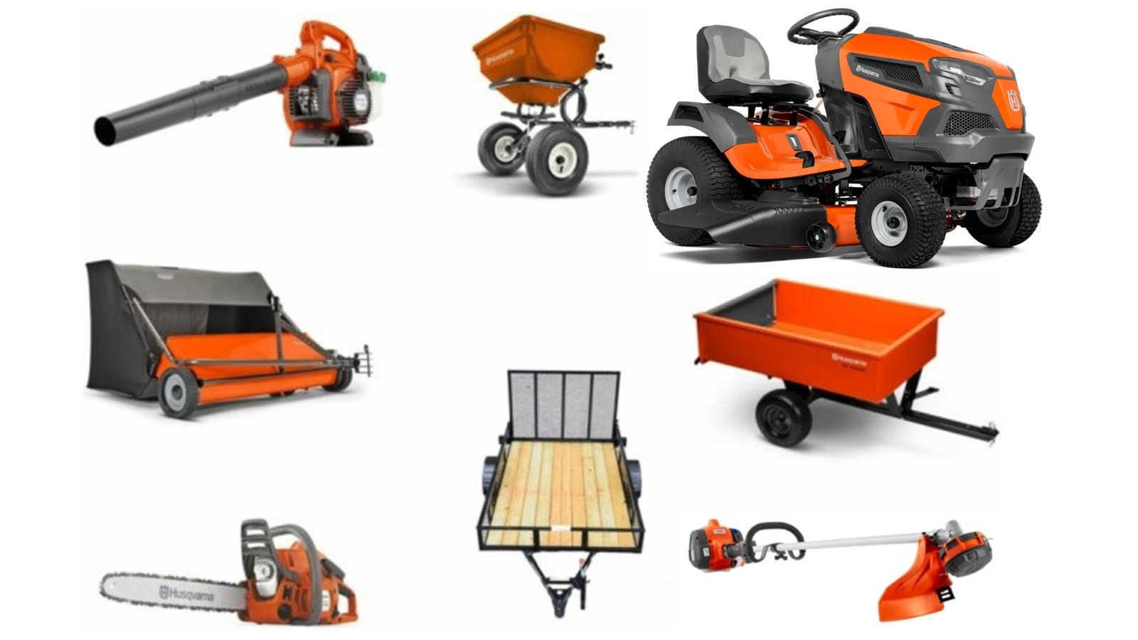 HH109-2.jpg HH109 Husqvarna Mower Bundle - TS146XK Lawn Tractor 125B Blower 122L Trimmer - Image 1