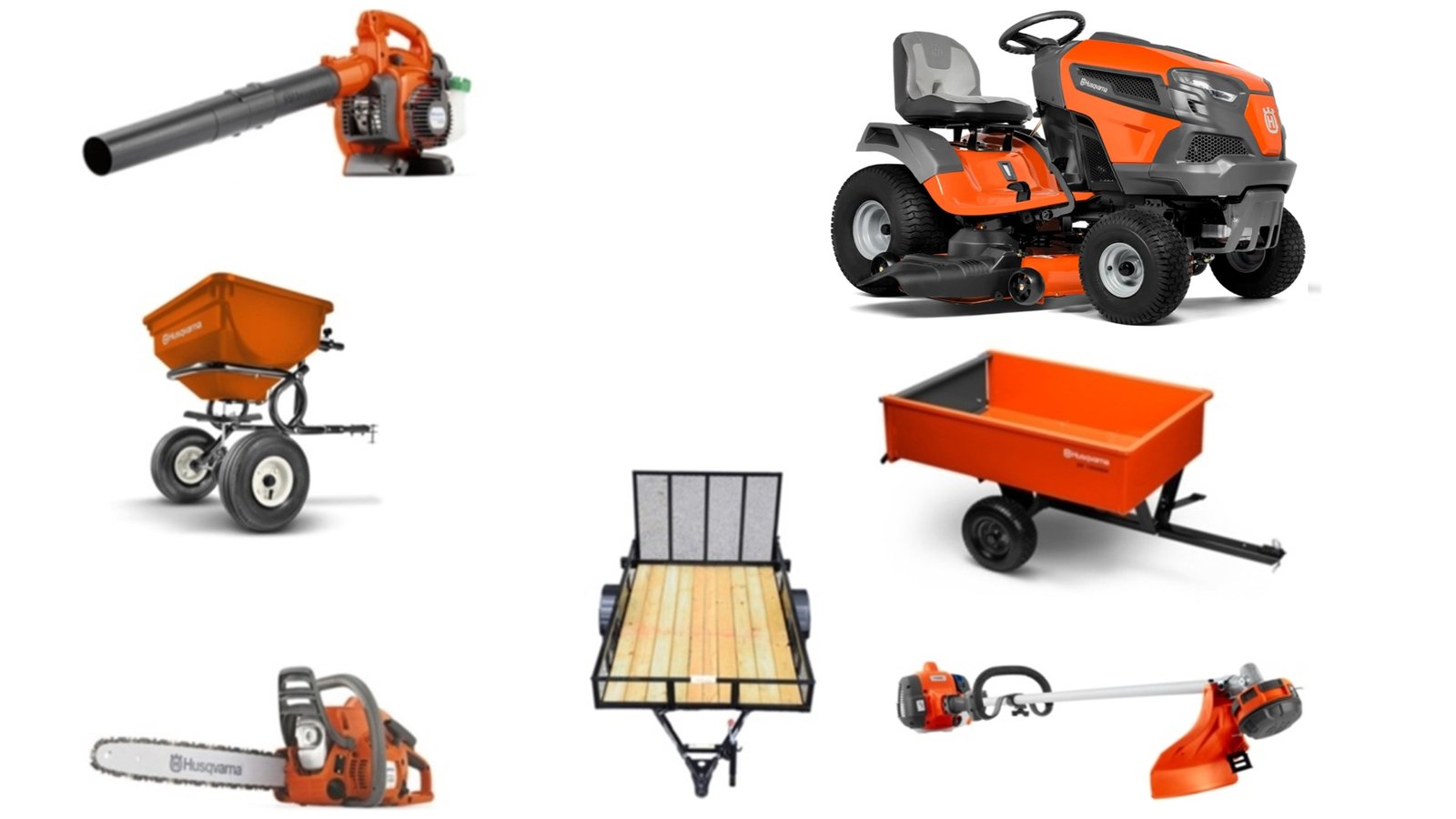 HH112-2.jpg HH112 Husqvarna Mower Bundle - TS148XK Lawn Tractor 125B Blower 122L Trimmer - Image 1