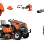 HH202 Husqvarna Mower Bundle - TS 248XD Lawn Tractor 525BX Blower 122L Trimmer