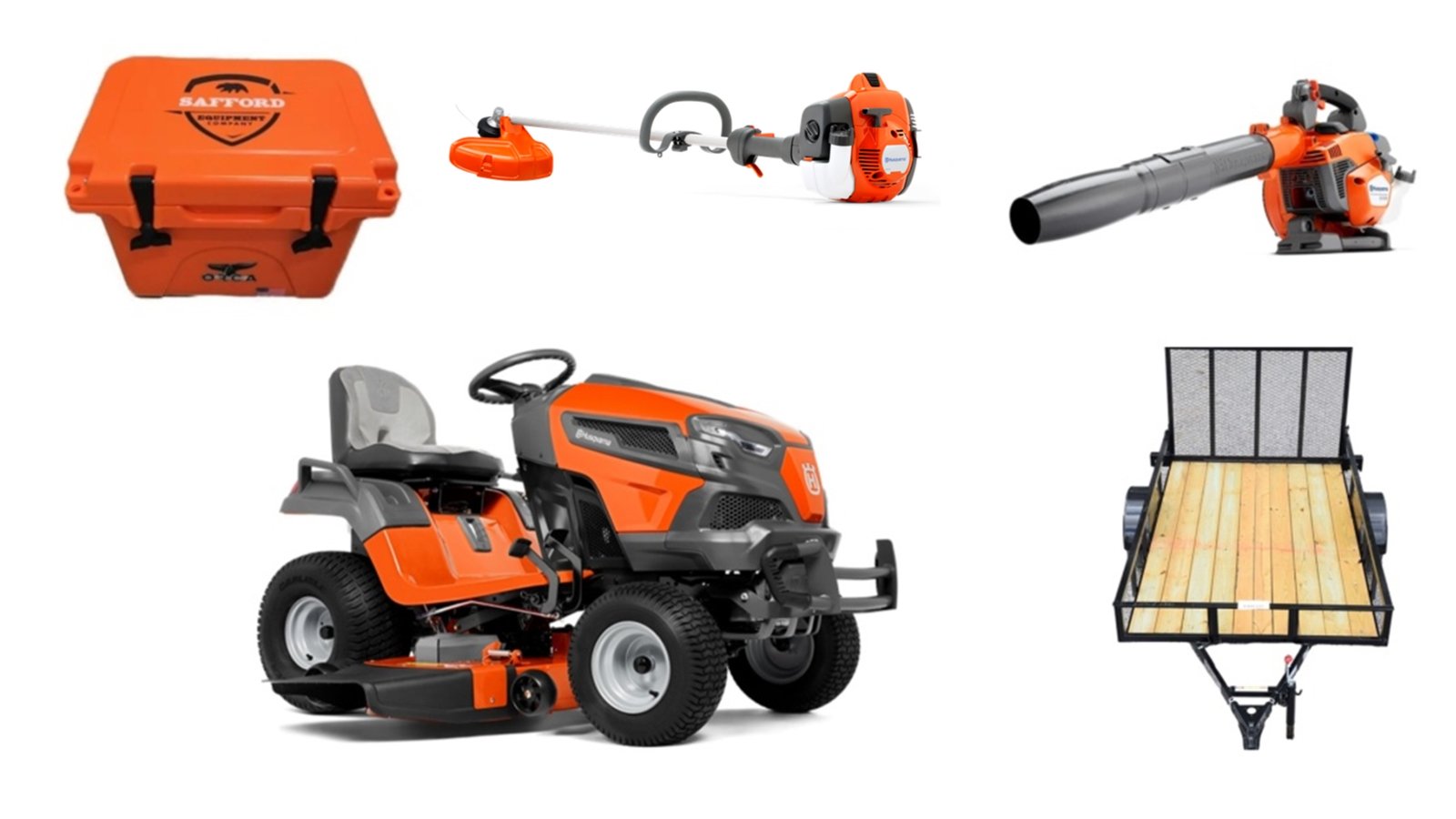 HH202-2.jpg HH202 Husqvarna Mower Bundle - TS 248XD Lawn Tractor 525BX Blower 122L Trimmer - Image 1