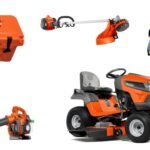 HH203 Husqvarna Mower Bundle - TS 248XD Lawn Tractor 122L Trimmer 125B Blower