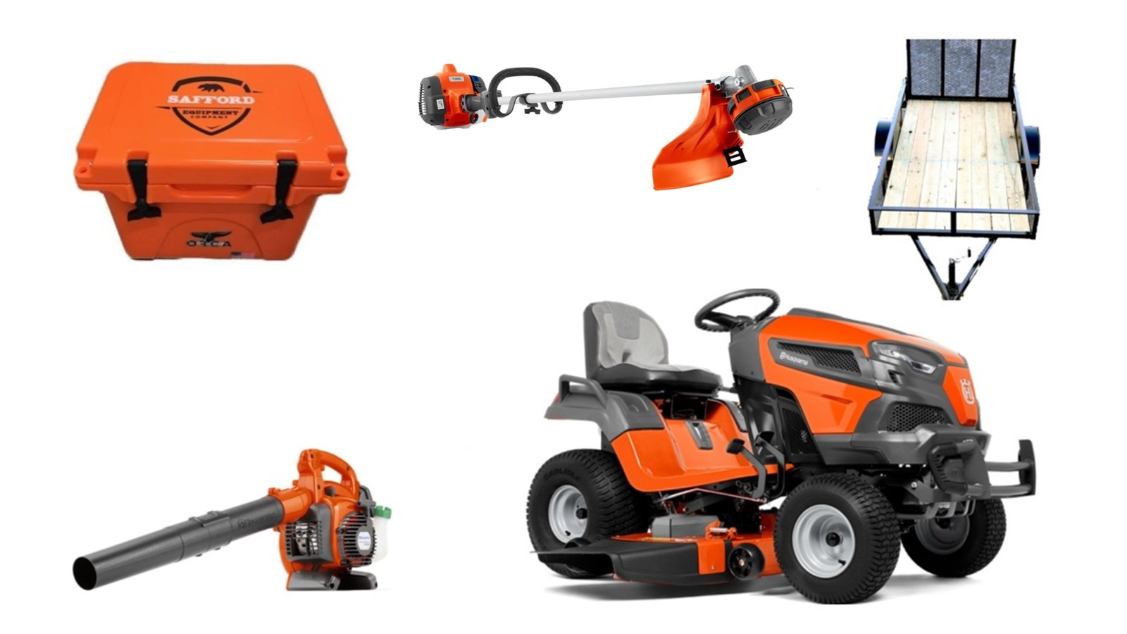 HH203.jpg HH203 Husqvarna Mower Bundle - TS 248XD Lawn Tractor 122L Trimmer 125B Blower - Image 1