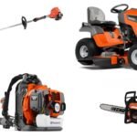 HH204 Husqvarna Mower Bundle - TS 248XD Lawn Tractor 150BT Blower SRM-225 Trimmer