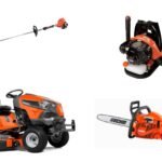 HH208 Husqvarna Mower Bundle - TS 248XD Lawn Tractor PB-580T Blower SRM-225 Trimmer