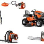 HH209 Husqvarna Mower Bundle - TS 248XD Lawn Tractor 150BT Blower 122L Trimmer