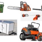 HH308 Husqvarna Mower Bundle - Z246 Zero Turn 150BT Blower 6x12 Enclosed Trailer