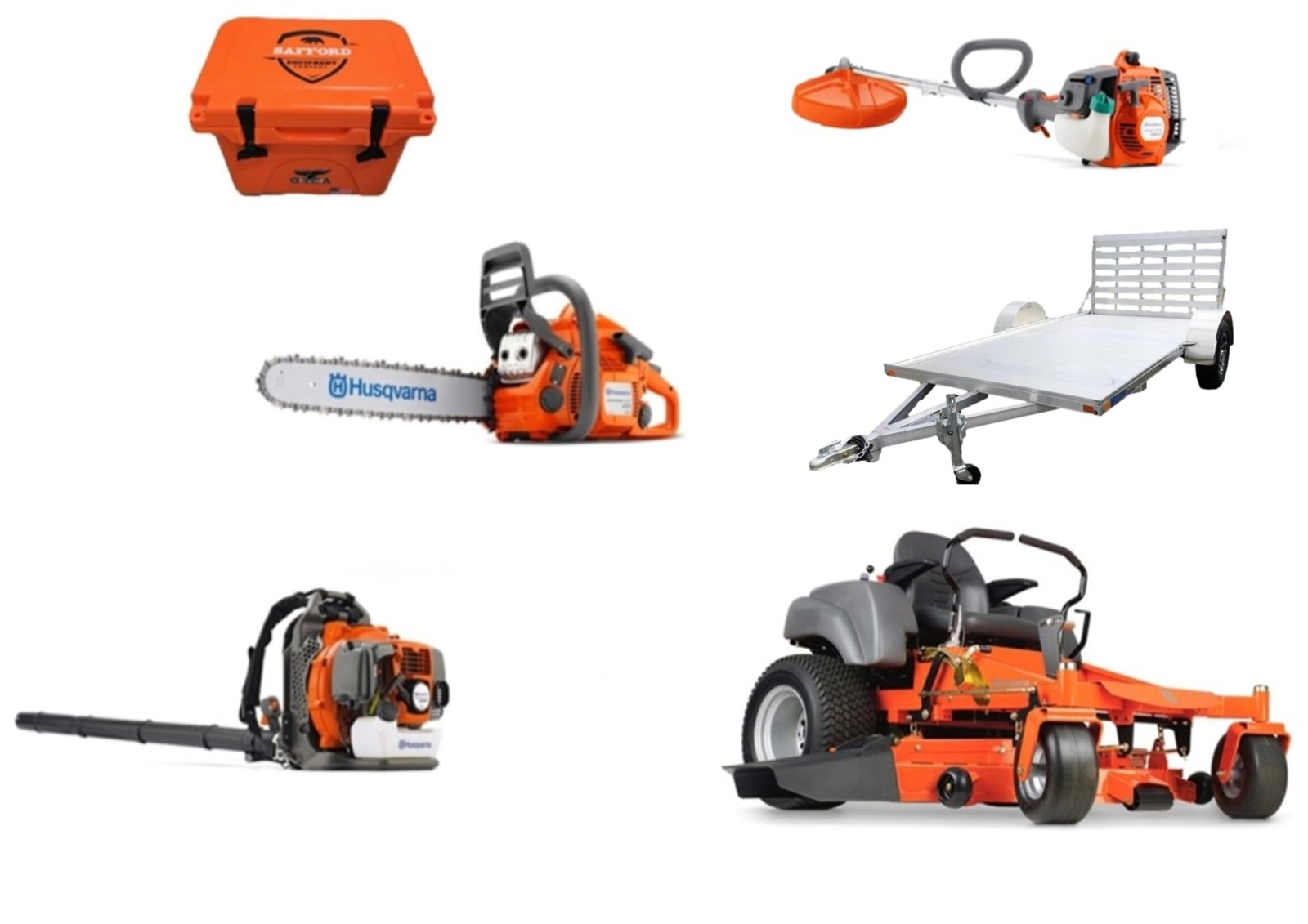 HH4132-6-scaled-1.jpg HH4132 Husqvarna Mower Bundle - MZ 61 Zero Turn 350BT Blower 7810ESA Trailer - Image 1