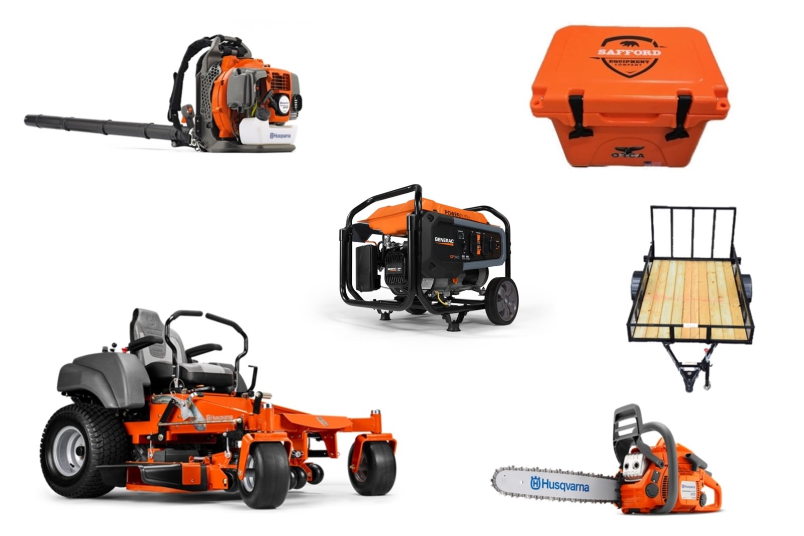 HH4149.jpg HH4149 Husqvarna Mower Bundle - MZ 54 Zero Turn 120II Chainsaw 7721 Generator (Scratch & Dent) - Image 1