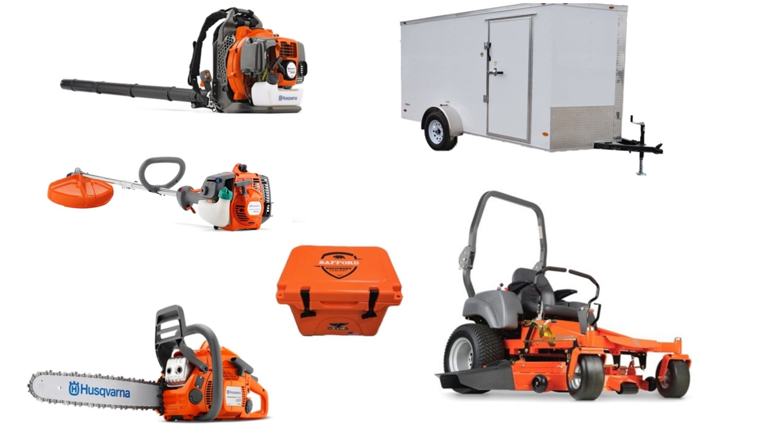 HH4163.jpg HH4163 Husqvarna Mower Bundle - MZ 61 Zero Turn 350BT Blower 122L Trimmer - Image 1