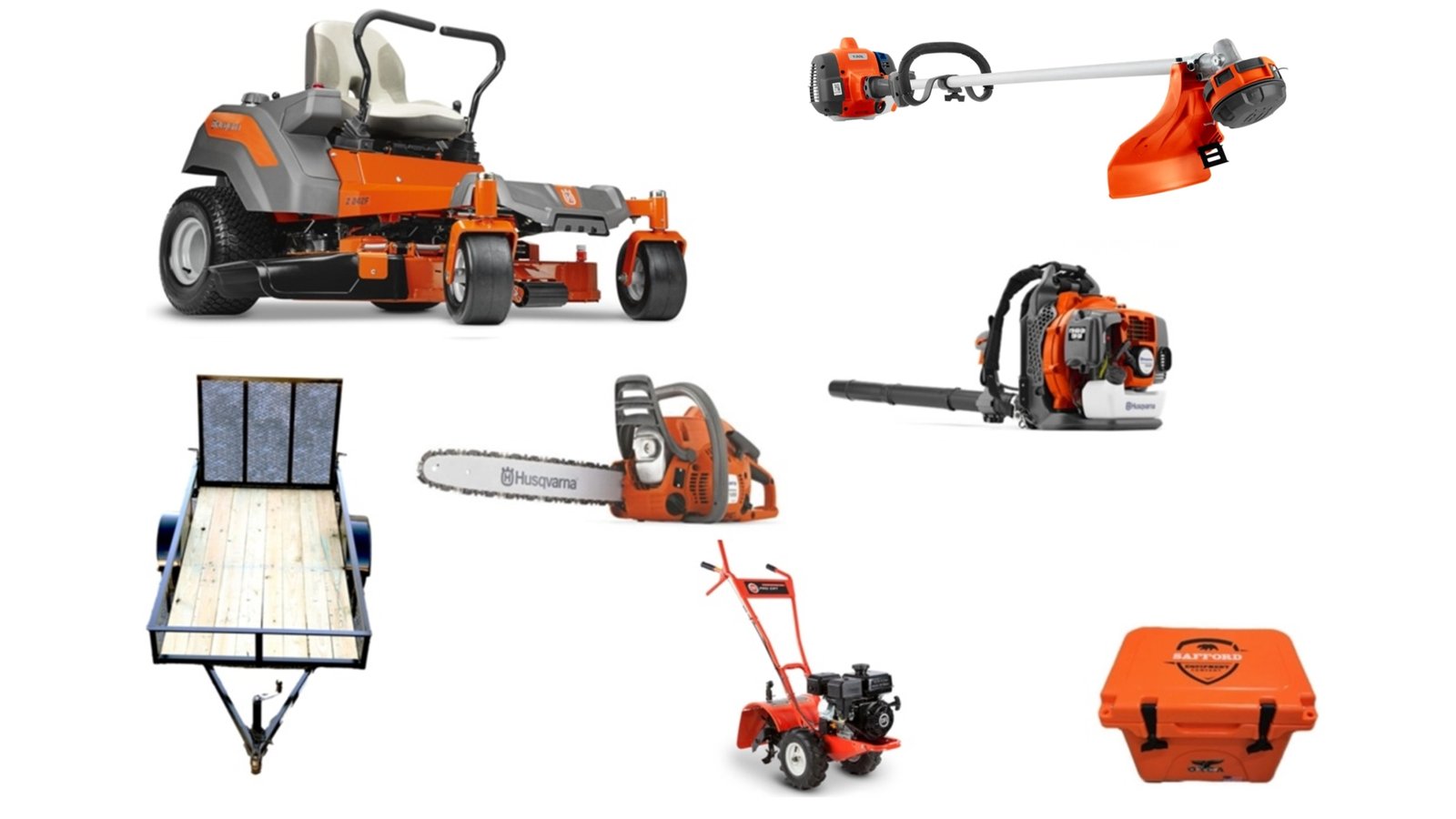 HH4169-4.jpg HH4169 Husqvarna Mower Bundle - Z242F Zero Turn 150BT Blower 122L Trimmer - Image 1