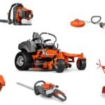 HH4173 Husqvarna Mower Bundle - MZ 54 Zero Turn TW17116DMN Tiller 122HD60 Hedge Trimmer