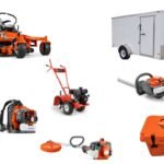 HH4174 Husqvarna Mower Bundle - MZ 54 Zero Turn TW17116DMN Tiller 122HD60 Hedge Trimmer