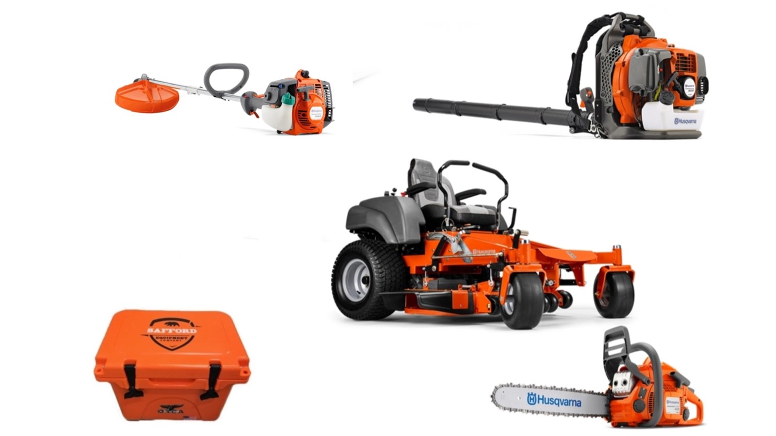 HH4179-1.jpg HH4179 Husqvarna Mower Bundle - MZ48 Zero Turn 350BT Blower 522L Trimmer - Image 1