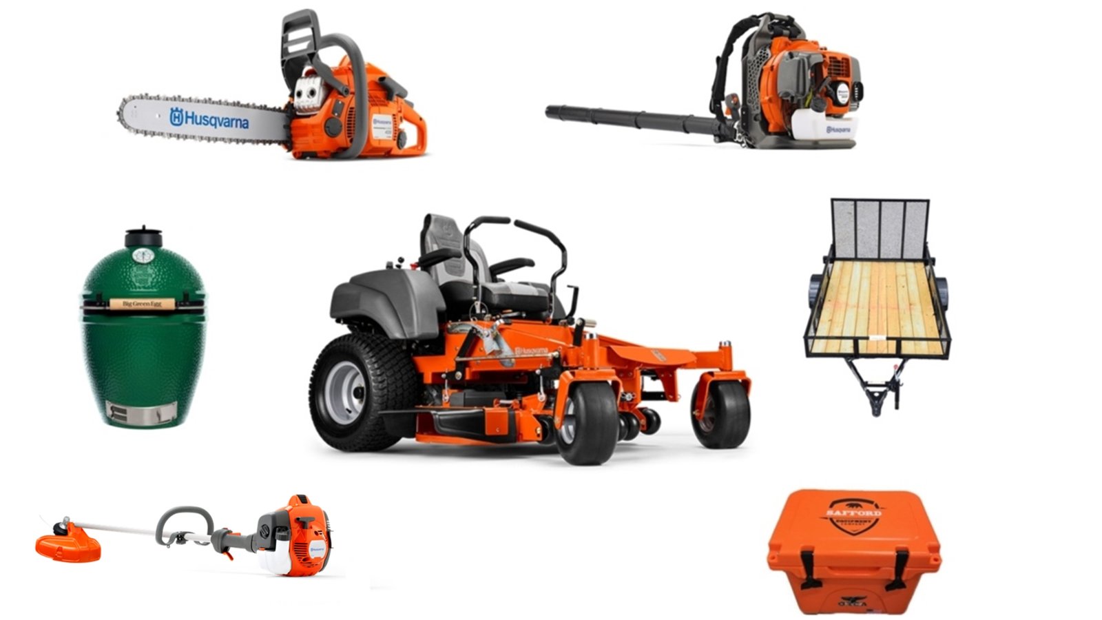 HH4232-2.jpg HH4232 Husqvarna Mower Bundle - MZ 54 Zero Turn 350BT Blower 122L Trimmer - Image 1