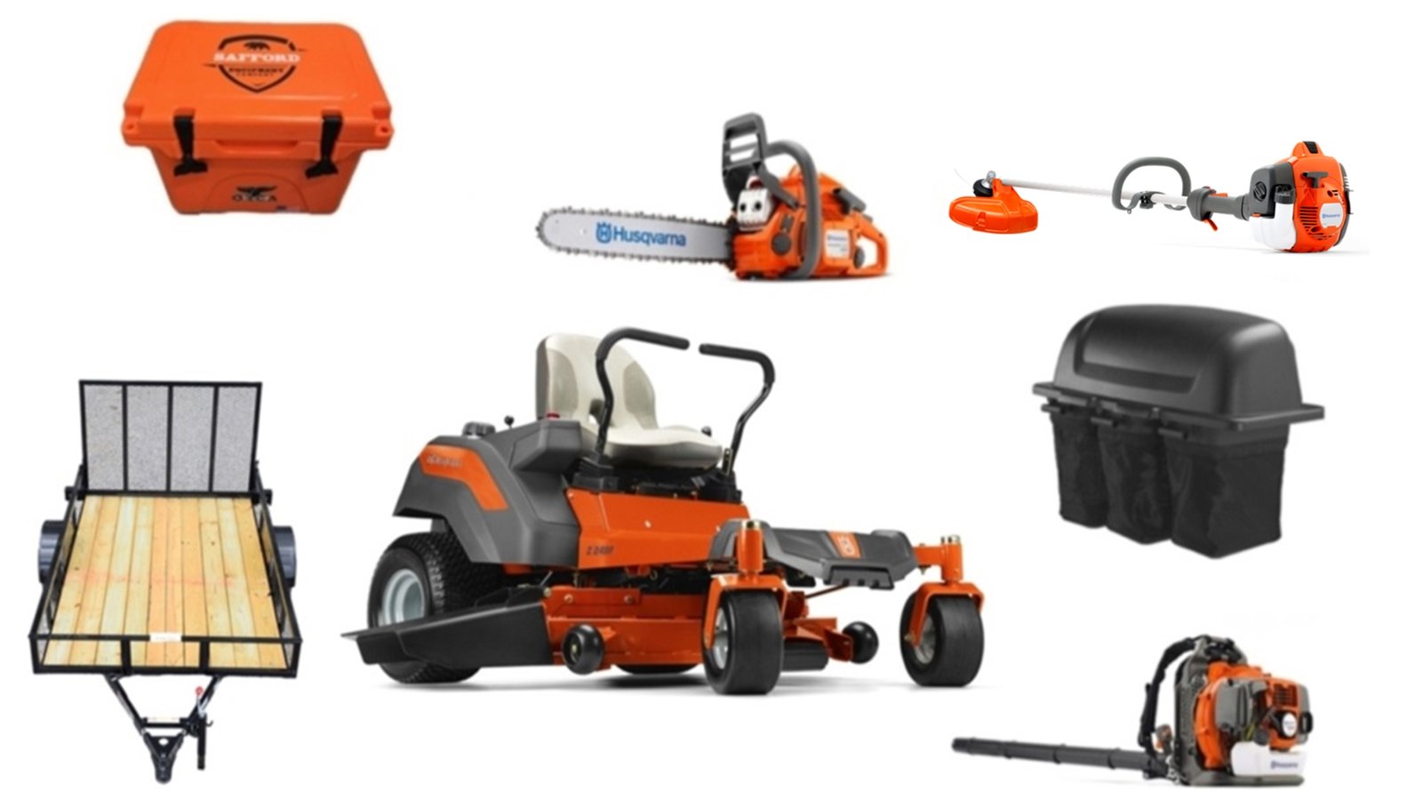 HH426-7.jpg HH426 Husqvarna Mower Bundle - Z248F Zero Turn 350BT Blower 122L Trimmer - Image 1