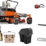 HH427 Husqvarna Mower Bundle - Z242F Zero Turn 150BT Blower 122L Trimmer