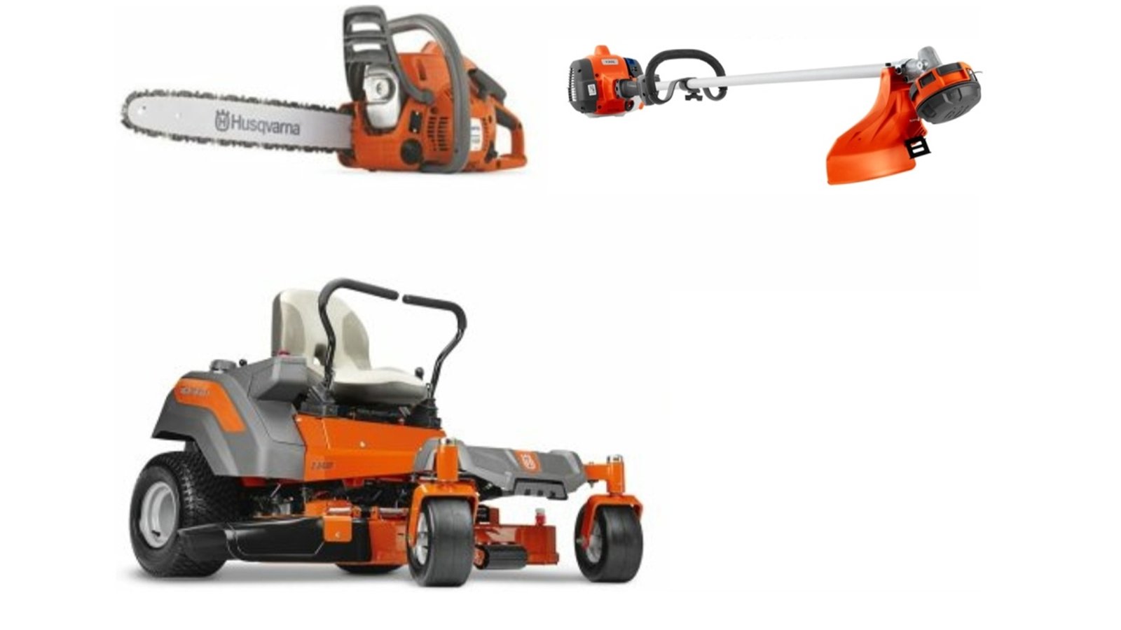 HH430-4.jpg HH430 Husqvarna Mower Bundle - Z242F Zero Turn 130 Chainsaw 122L Trimmer - Image 1