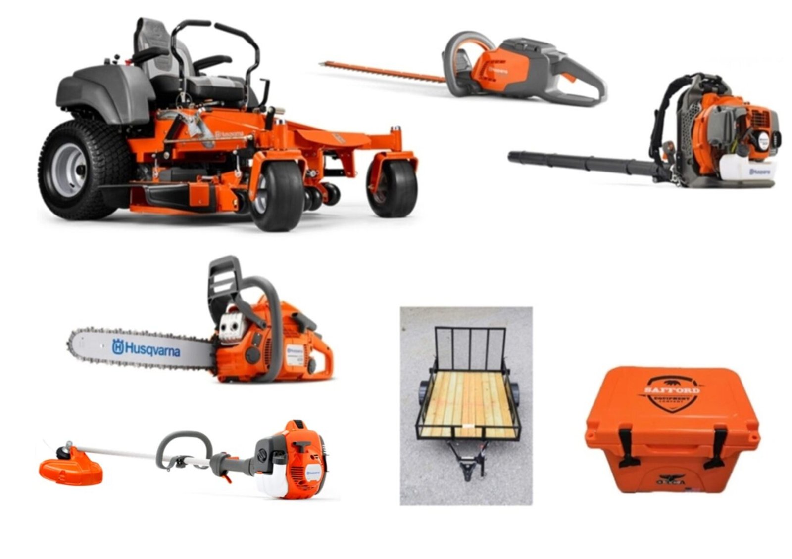 HH451-9-scaled-1.jpg HH451 Husqvarna Mower Bundle - MZ 54 Zero Turn 350BT Blower 122L Trimmer - Image 1
