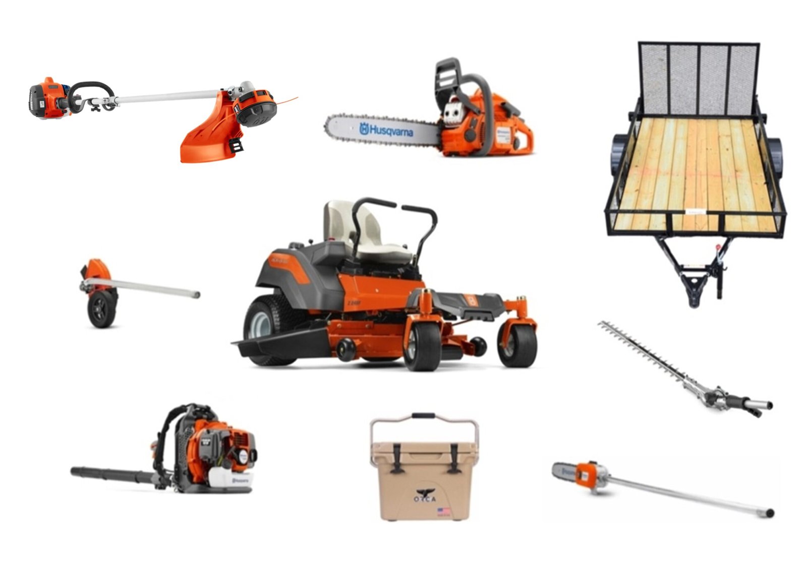 HH452-6-scaled-1.jpg HH452 Husqvarna Mower Bundle - Z248F Zero Turn 150BT Blower 330LK Trimmer - Image 1