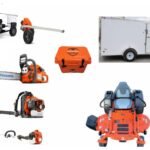 HH466 Husqvarna Mower Bundle - MZ 61 Zero Turn 150BT Blower 7x12 Enclosed Trailer