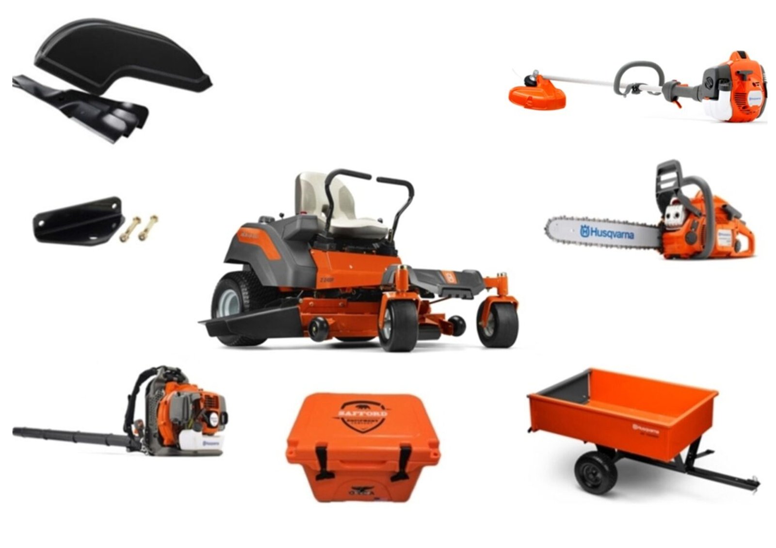 HH474-6-scaled-1.jpg HH474 Husqvarna Mower Bundle - Z248F Zero Turn 350BT Blower 122L Trimmer - Image 1